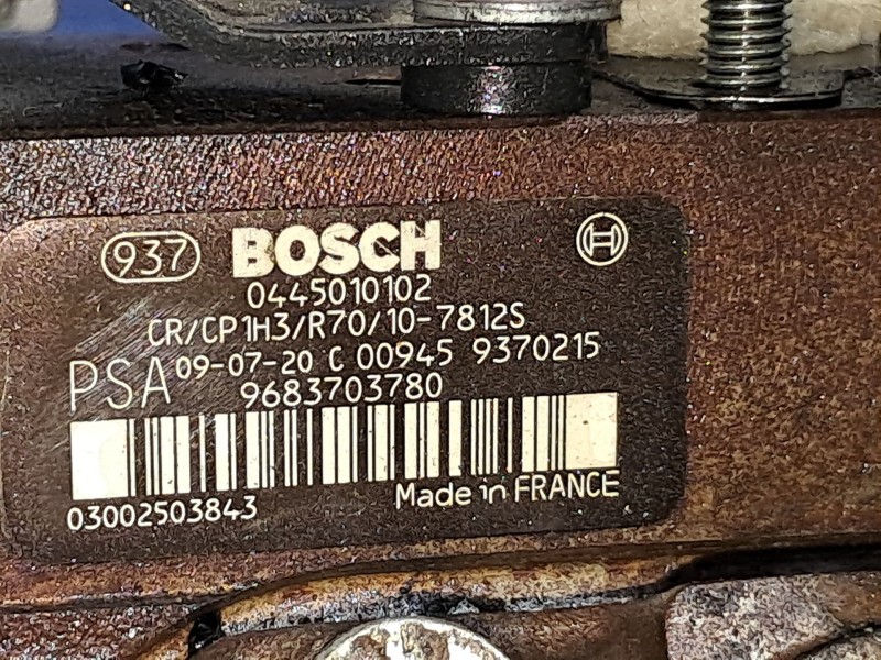 Recambio de bomba inyeccion para citroen berlingo 1.6 hdi 75 sx multispace referencia OEM IAM   