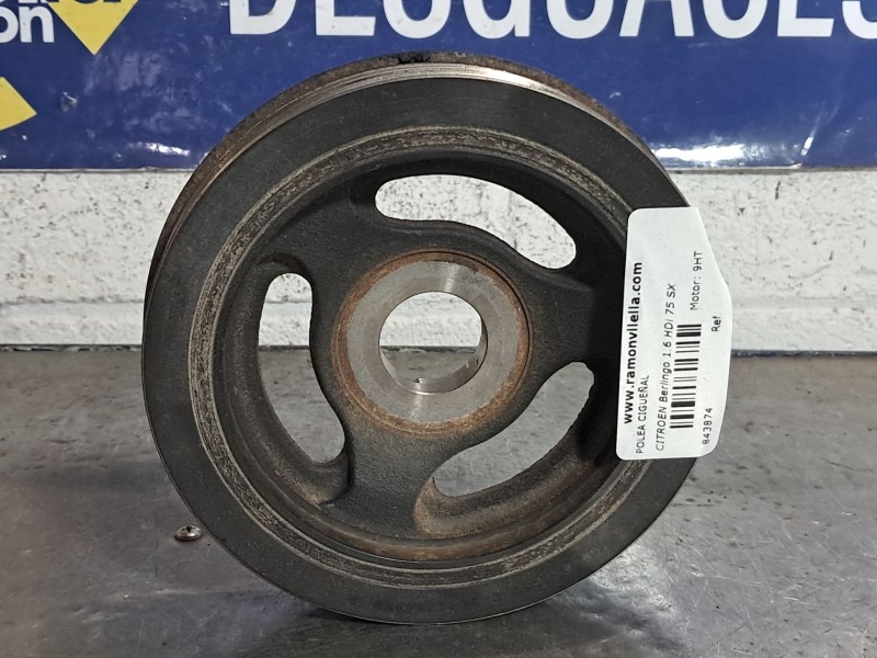 Recambio de polea cigueñal para citroen berlingo 1.6 hdi 75 sx multispace referencia OEM IAM   