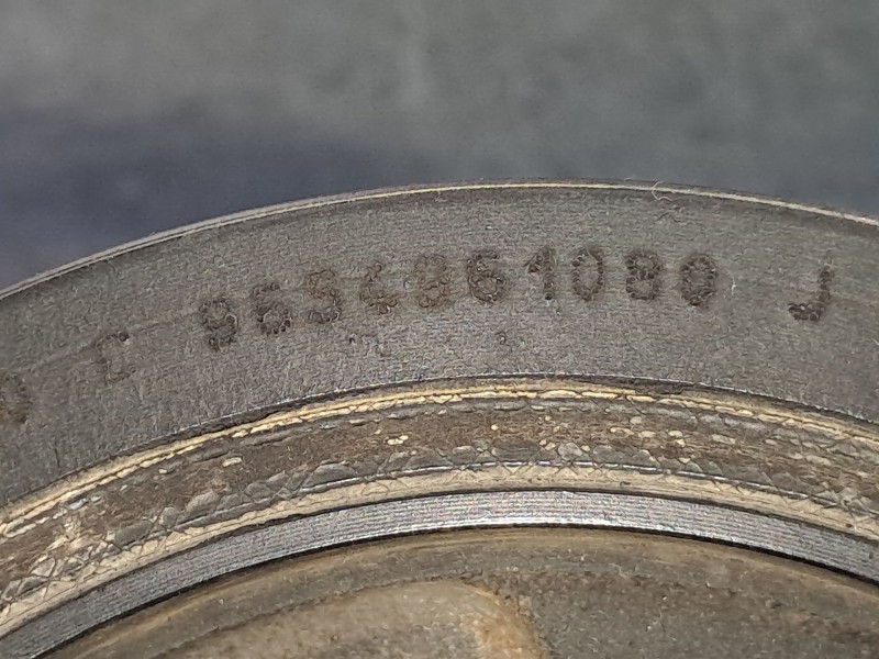 Recambio de polea cigueñal para citroen berlingo 1.6 hdi 75 sx multispace referencia OEM IAM 9654861080J  