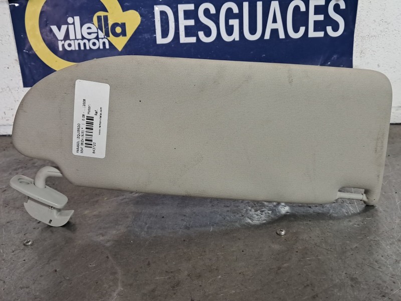 Recambio de parasol izquierdo para seat ibiza (6j5)  | 0.08 - ...  | 0.08 - ... referencia OEM IAM   