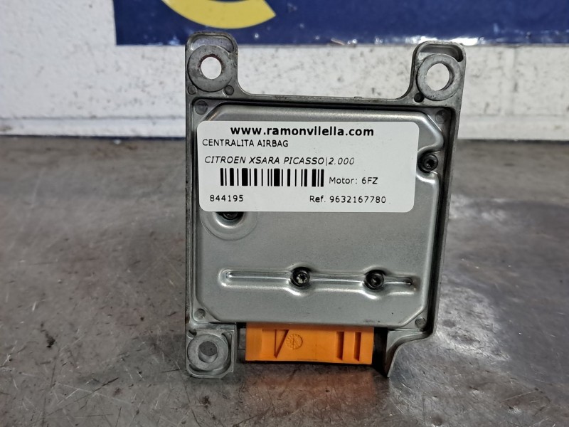 Recambio de centralita airbag para citroen xsara picasso 1.8 16v referencia OEM IAM 9632167780  