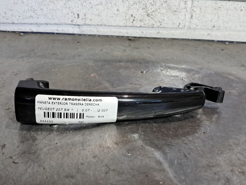 Recambio de maneta exterior trasera derecha para peugeot 207 sw  | 0.07 - ...  | 0.07 - ... referencia OEM IAM   