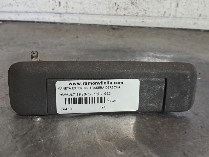Recambio de maneta exterior trasera derecha para renault 19 (b/c/l53) 1.8 referencia OEM IAM   