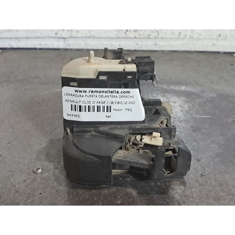 Recambio de cerradura puerta delantera derecha para renault clio ii fase i (b/cbo) 1.9 dti alize referencia OEM IAM   