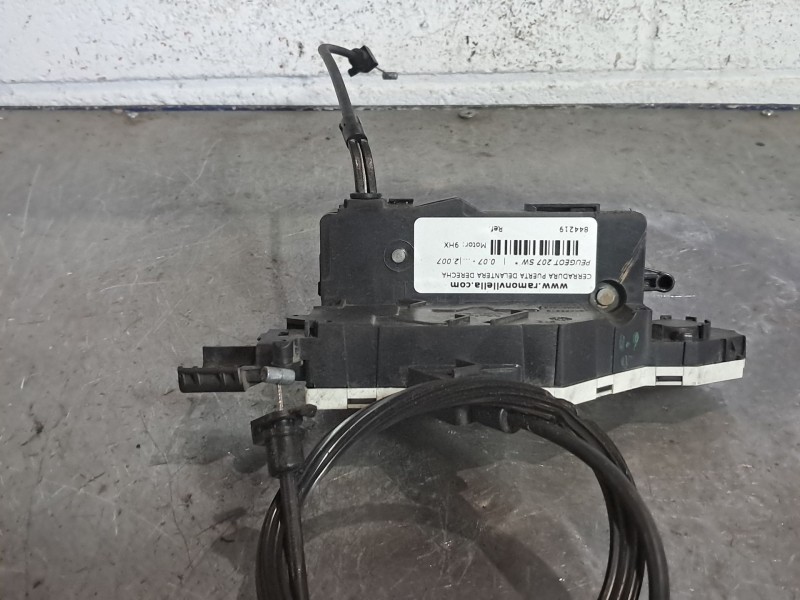 Recambio de cerradura puerta delantera derecha para peugeot 207 sw  | 0.07 - ...  | 0.07 - ... referencia OEM IAM 25094158  
