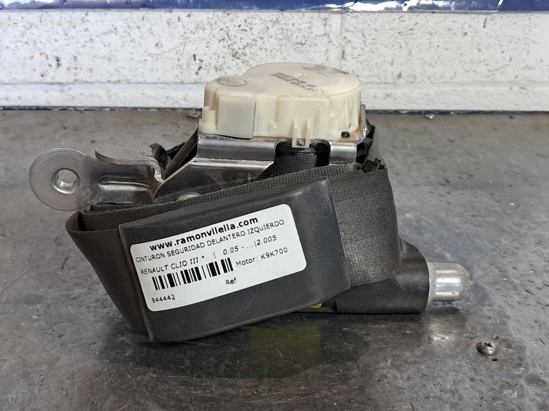 Recambio de cinturon seguridad delantero izquierdo para renault clio iii  | 0.05 - ...  | 0.05 - ... referencia OEM IAM   