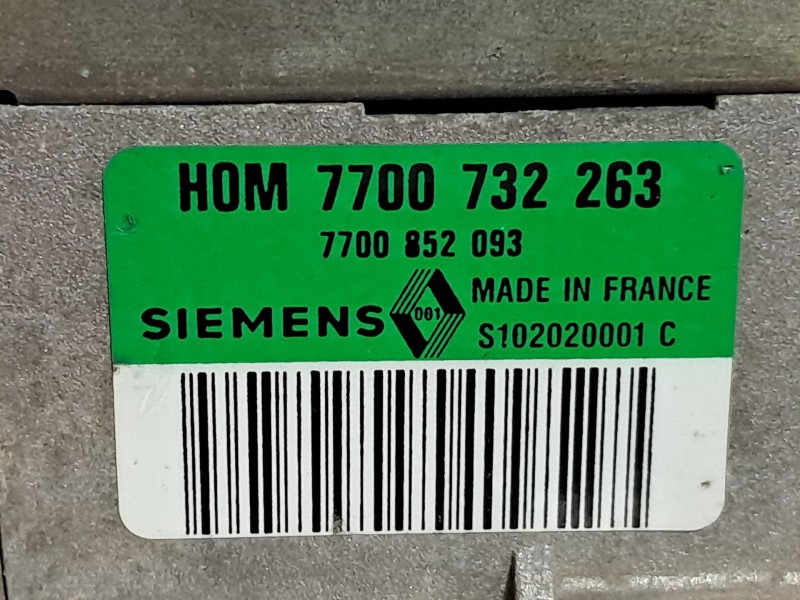 Recambio de bobina encendido para renault 19 (b/c/l53) 1.8 referencia OEM IAM 7700732263  