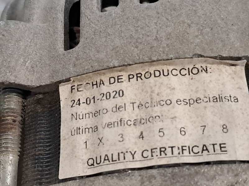 Recambio de alternador para hyundai sonata (nf)  | 0.05 - ...  | 0.05 - ... referencia OEM IAM 1X345678  