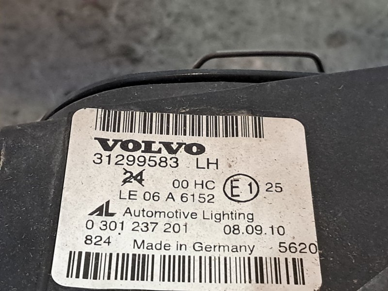 Recambio de faro izquierdo para volvo v50 familiar  | 0.04 - ...  | 0.04 - ... referencia OEM IAM   