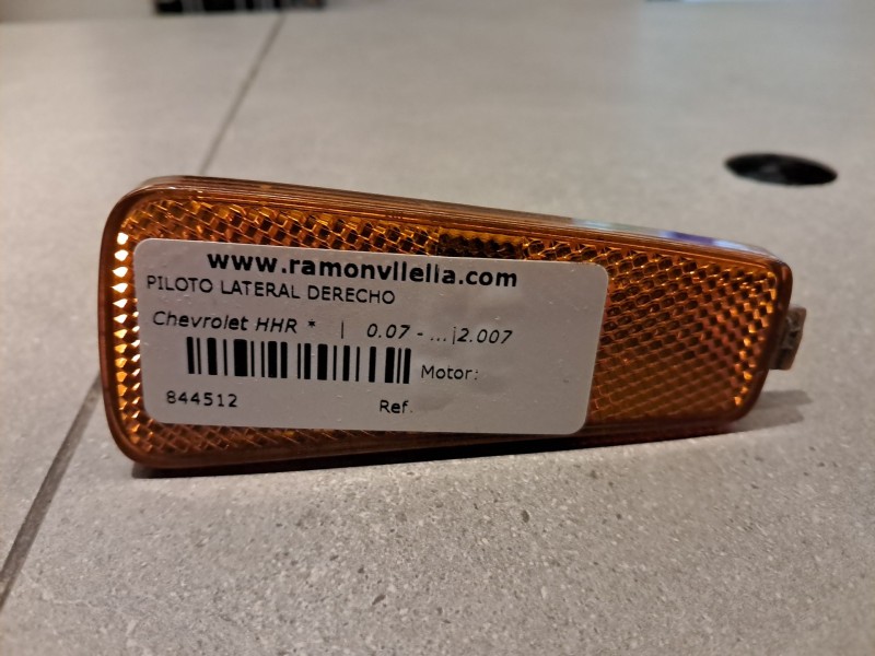 Recambio de piloto lateral derecho para chevrolet hhr  | 0.07 - ...  | 0.07 - ... referencia OEM IAM   
