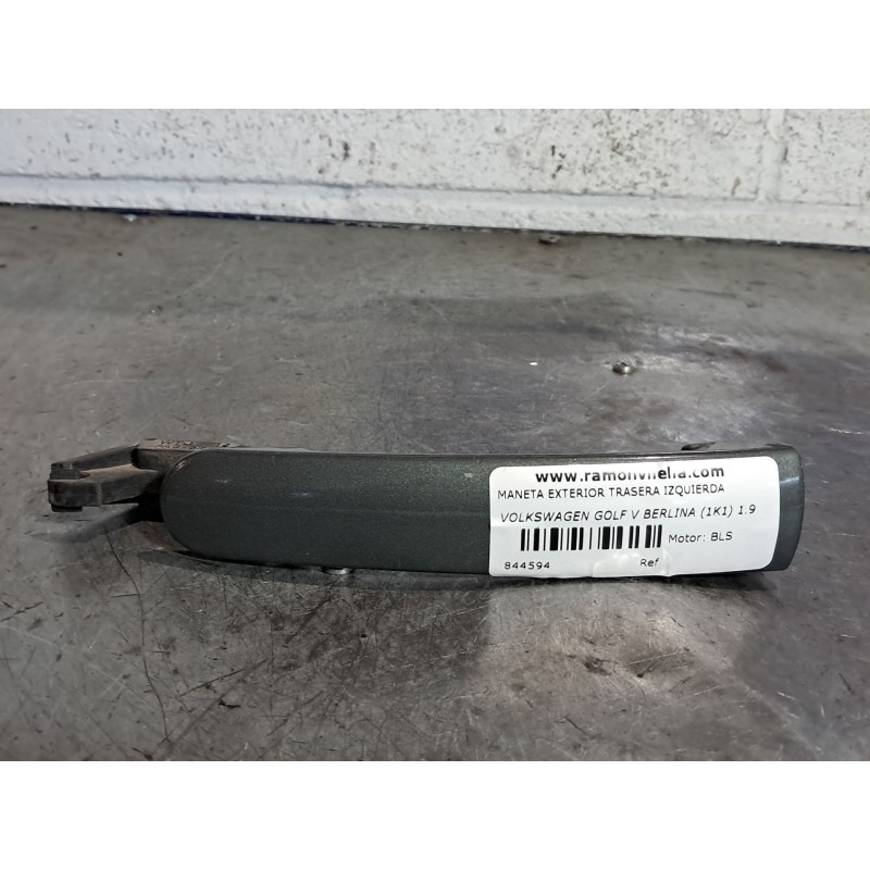 Recambio de maneta exterior trasera izquierda para volkswagen golf v berlina (1k1) 1.9 tdi | 0.03 - ... 1.9 tdi | 0.03 - ... ref