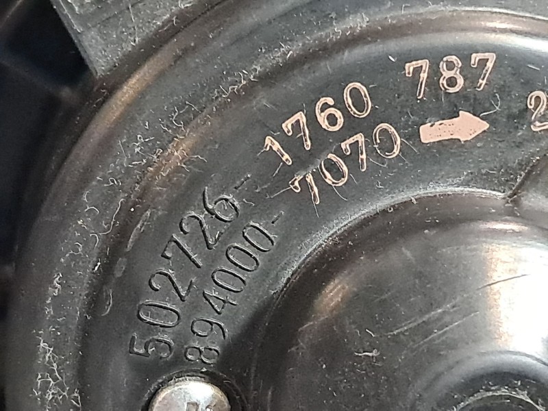 Recambio de motor calefaccion para subaru impreza g12  | 0.07 - ...  | 0.07 - ... referencia OEM IAM 5027261760  