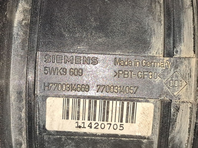 Recambio de caudalimetro para renault laguna ii (bg0) 1.8 cat referencia OEM IAM 5WK9609  