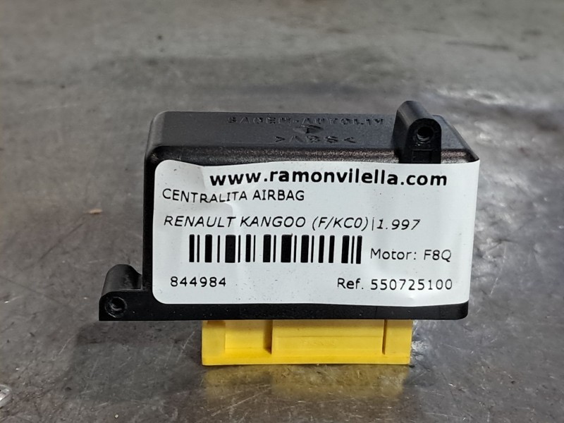 Recambio de centralita airbag para renault kangoo (f/kc0) referencia OEM IAM 550725100 7700313368 