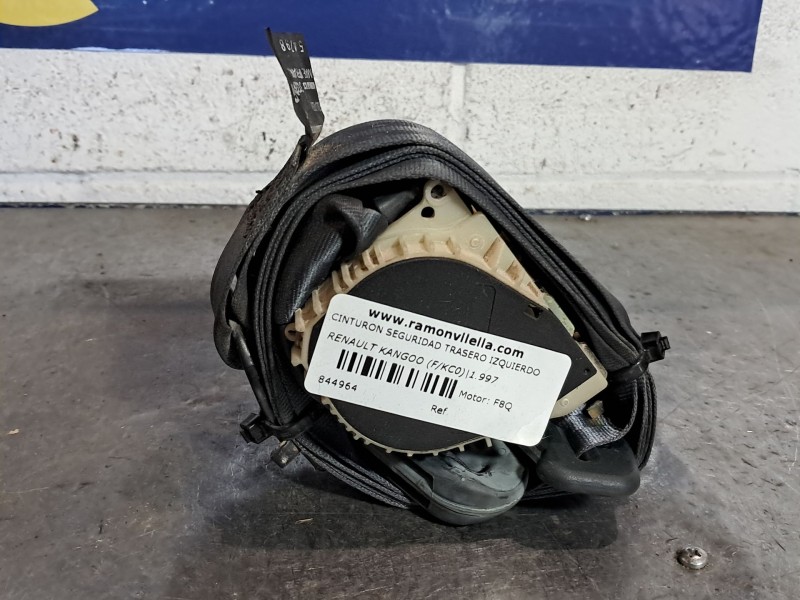 Recambio de cinturon seguridad trasero izquierdo para renault kangoo (f/kc0) referencia OEM IAM   