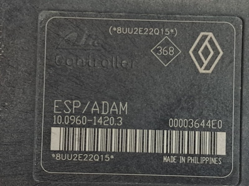 Recambio de abs para renault laguna ii (bg0) 1.8 cat referencia OEM IAM 10096014203  