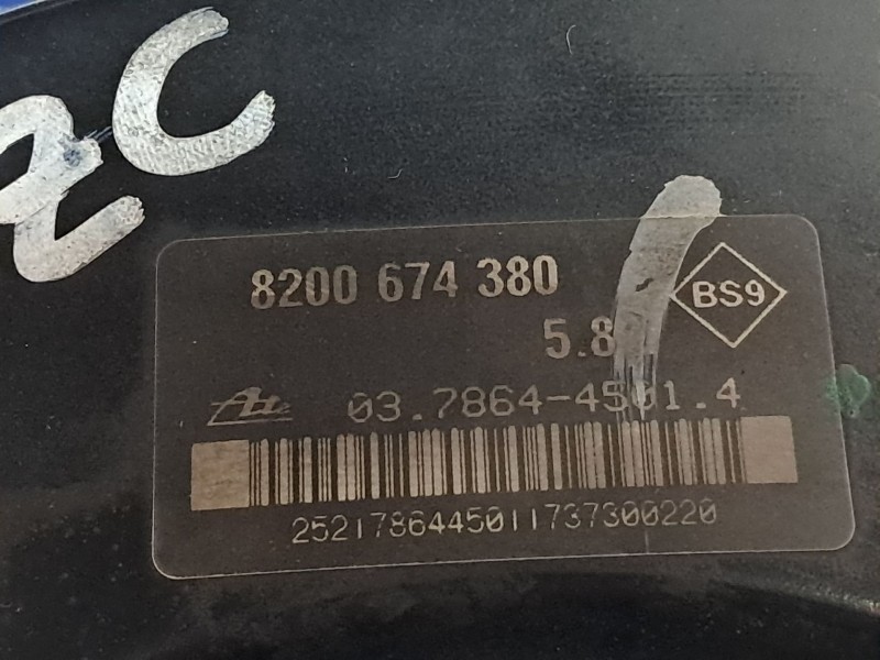 Recambio de servofreno para renault clio iii  | 0.05 - ...  | 0.05 - ... referencia OEM IAM 8200674380 03786445014 