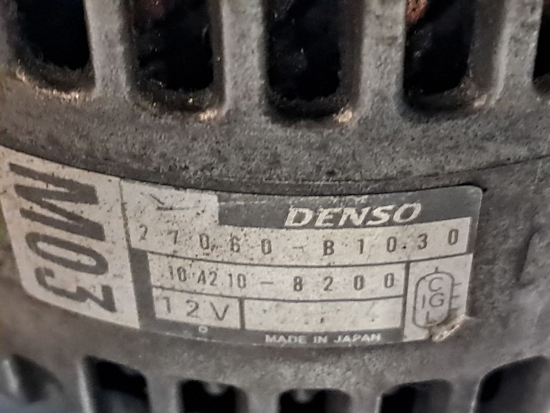 Recambio de alternador para daihatsu terios 1.5 sx 4wd referencia OEM IAM 27060B1030  