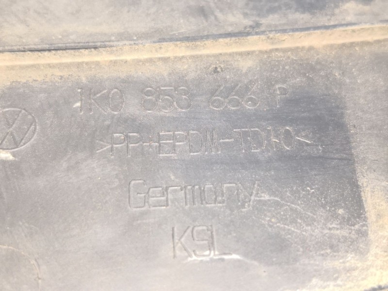 Recambio de rejilla paragolpes derecha para volkswagen golf v berlina (1k1) gti referencia OEM IAM 1K0853666P  