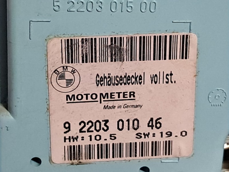 Recambio de cuadro instrumentos para bmw serie 3 coupe (e36) referencia OEM IAM 8375042   Recambio de cuadro instrumentos para bmw serie 3 coupe (e36) referencia OEM IAM 8375042