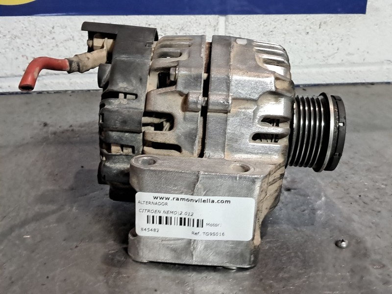 Recambio de alternador para citroen nemo attraction referencia OEM IAM TG9S016  