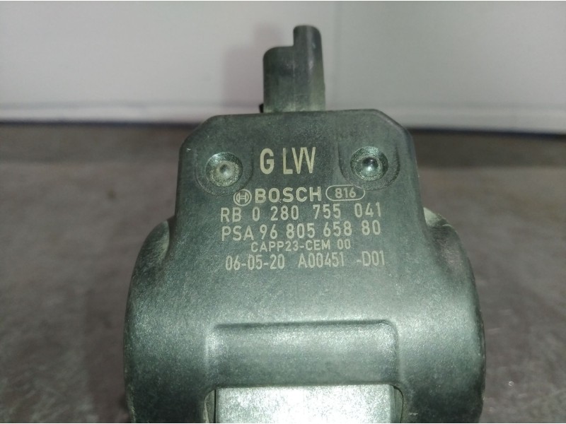 Recambio de potenciometro pedal para citroen c4 coupe 1.6 16v hdi fap referencia OEM IAM 0280755041 9680565880 