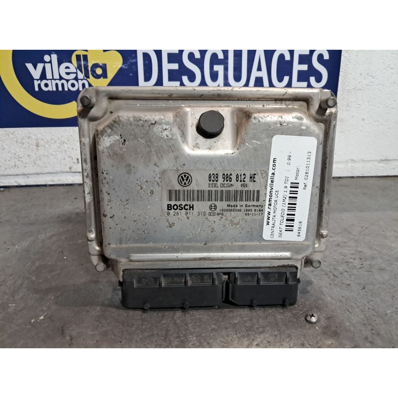 Recambio de centralita motor uce para seat toledo (1m2) 1.9 tdi | 0.99 - ... 1.9 tdi | 0.99 - ... referencia OEM IAM 0281011313 