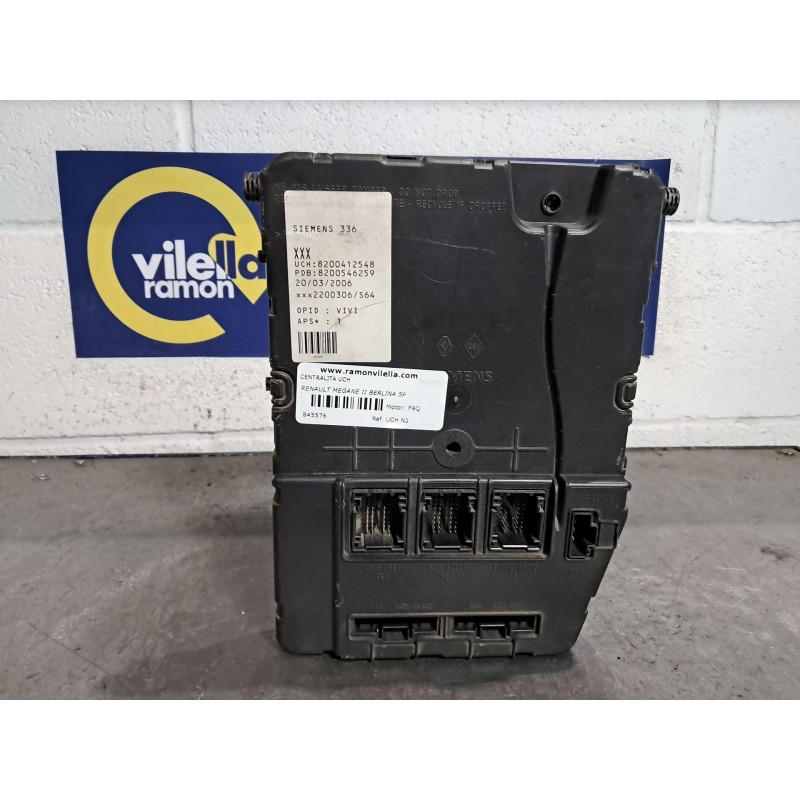 Recambio de centralita uch para renault megane ii berlina 5p dynamique | 07.04 - ... dynamique | 07.04 - ... referencia OEM IAM 