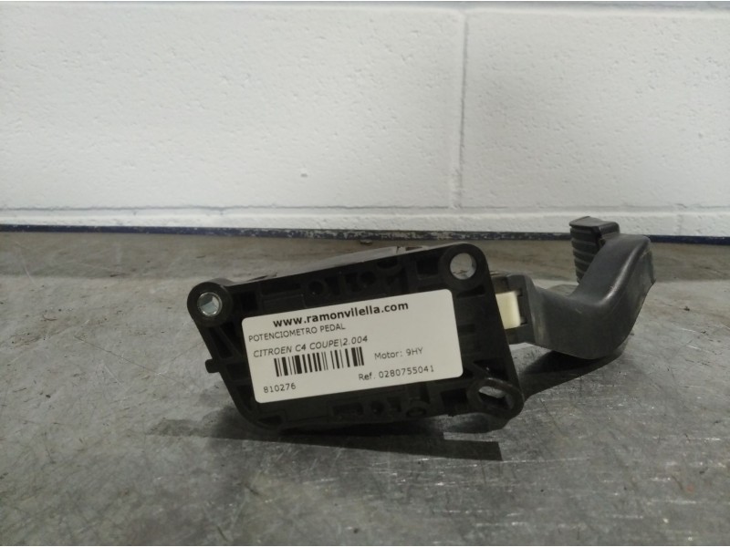 Recambio de potenciometro pedal para citroen c4 coupe 1.6 16v hdi fap referencia OEM IAM 0280755041 9680565880 