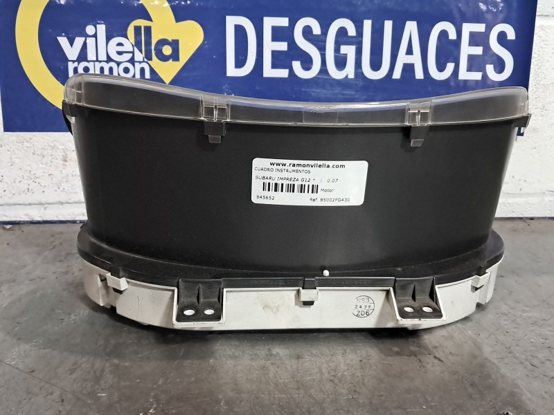 Recambio de cuadro instrumentos para subaru impreza g12  | 0.07 - ...  | 0.07 - ... referencia OEM IAM 85002FG430  