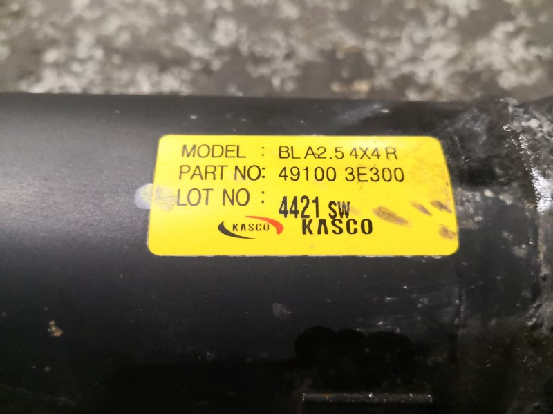 Recambio de cardan trasero para kia sorento 2.5 crdi cat referencia OEM IAM   