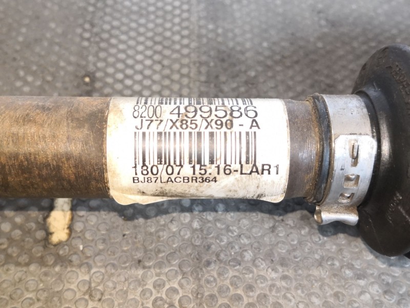 Recambio de transmision delantera derecha para renault clio iii  | 0.05 - ...  | 0.05 - ... referencia OEM IAM 8200499586  