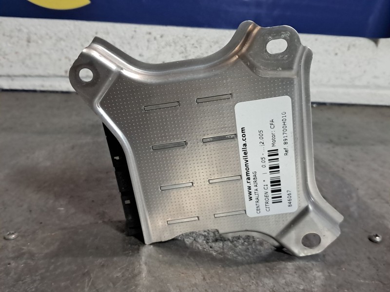 Recambio de centralita airbag para citroen c1  | 0.05 - ...  | 0.05 - ... referencia OEM IAM 891700H010  