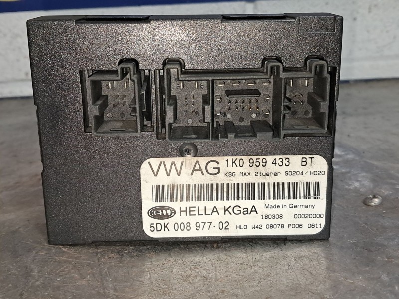 Recambio de centralita confort para volkswagen jetta (1k2)  | 0.05 - ...  | 0.05 - ... referencia OEM IAM 1K0959433BT 5DK0089770
