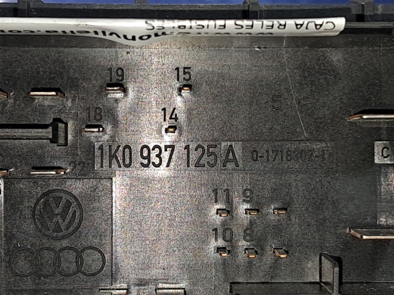 Recambio de caja reles fusibles para volkswagen jetta (1k2)  | 0.05 - ...  | 0.05 - ... referencia OEM IAM   