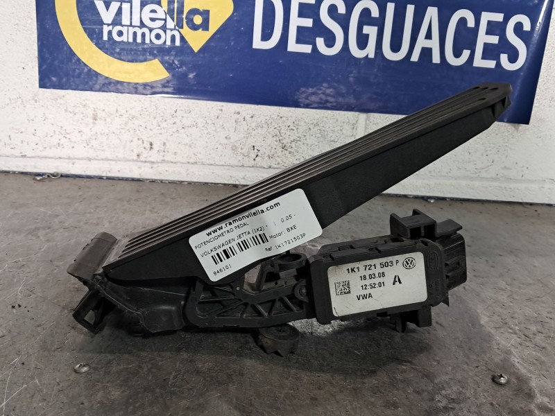 Recambio de potenciometro pedal para volkswagen jetta (1k2)  | 0.05 - ...  | 0.05 - ... referencia OEM IAM 1K1721503P  