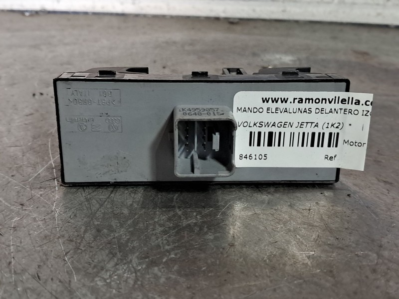 Recambio de mando elevalunas delantero izquierdo para volkswagen jetta (1k2)  | 0.05 - ...  | 0.05 - ... referencia OEM IAM   