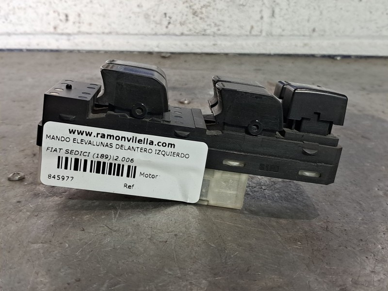 Recambio de mando elevalunas delantero izquierdo para fiat sedici (189) referencia OEM IAM   