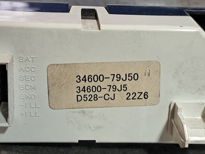 Recambio de pantalla multifuncion para fiat sedici (189) referencia OEM IAM   