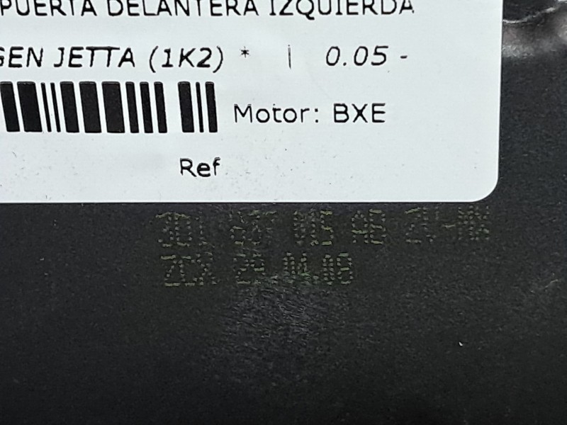 Recambio de cerradura puerta delantera izquierda para volkswagen jetta (1k2)  | 0.05 - ...  | 0.05 - ... referencia OEM IAM   