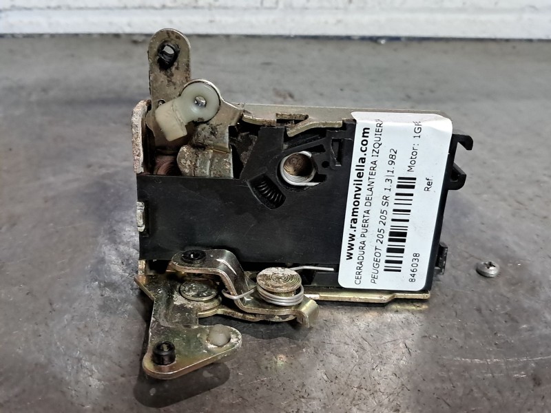 Recambio de cerradura puerta delantera izquierda para peugeot 205 205 sr 1.3 referencia OEM IAM   