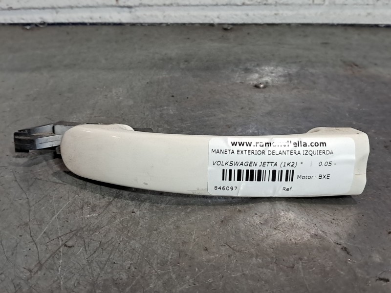 Recambio de maneta exterior delantera izquierda para volkswagen jetta (1k2)  | 0.05 - ...  | 0.05 - ... referencia OEM IAM   