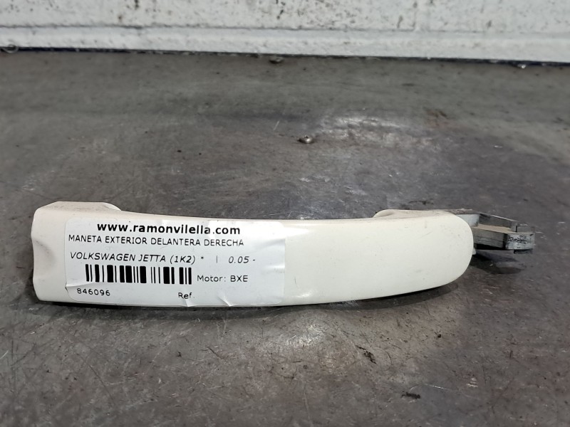 Recambio de maneta exterior delantera derecha para volkswagen jetta (1k2)  | 0.05 - ...  | 0.05 - ... referencia OEM IAM   