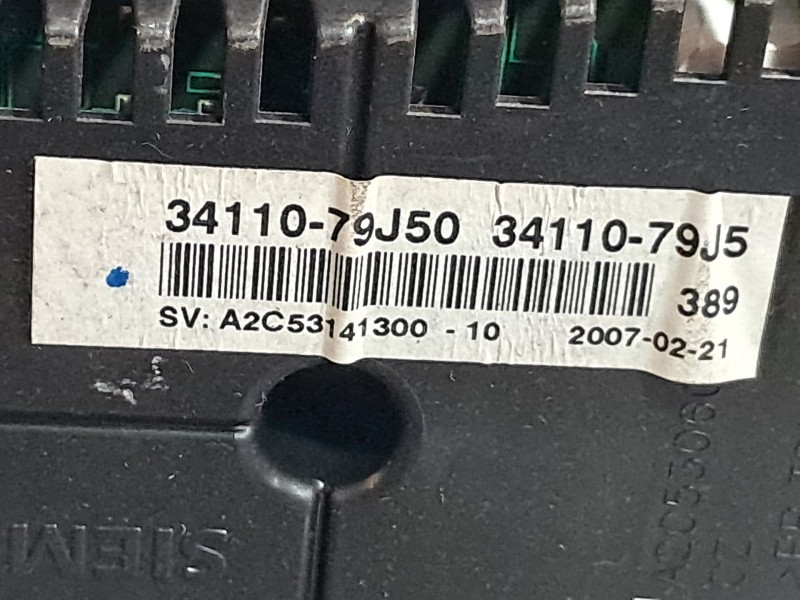 Recambio de cuadro instrumentos para fiat sedici (189) referencia OEM IAM 3411079J50  