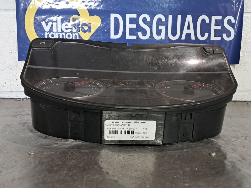 Recambio de cuadro instrumentos para volkswagen jetta (1k2)  | 0.05 - ...  | 0.05 - ... referencia OEM IAM 1K0920874B  