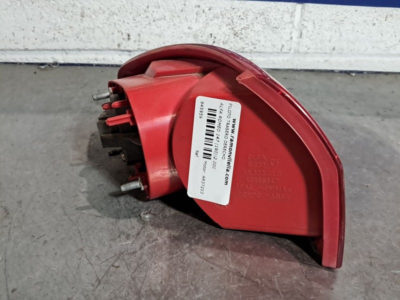 Recambio de piloto trasero derecho para alfa romeo 147 (190) 1.6 16v cat referencia OEM IAM   