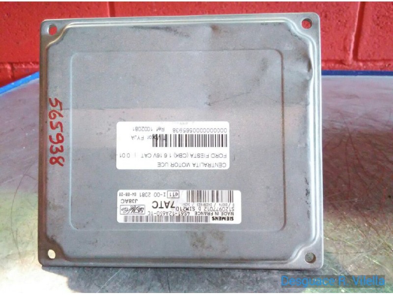 Recambio de centralita motor uce para ford fiesta (cbk) 1.6 16v cat | 0.01 - 0.08 1.6 16v cat | 0.01 - 0.08 referencia OEM IAM 4
