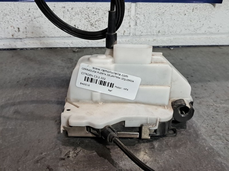 Recambio de cerradura puerta delantera izquierda para citroen c3 1.1 sx referencia OEM IAM 46982980  