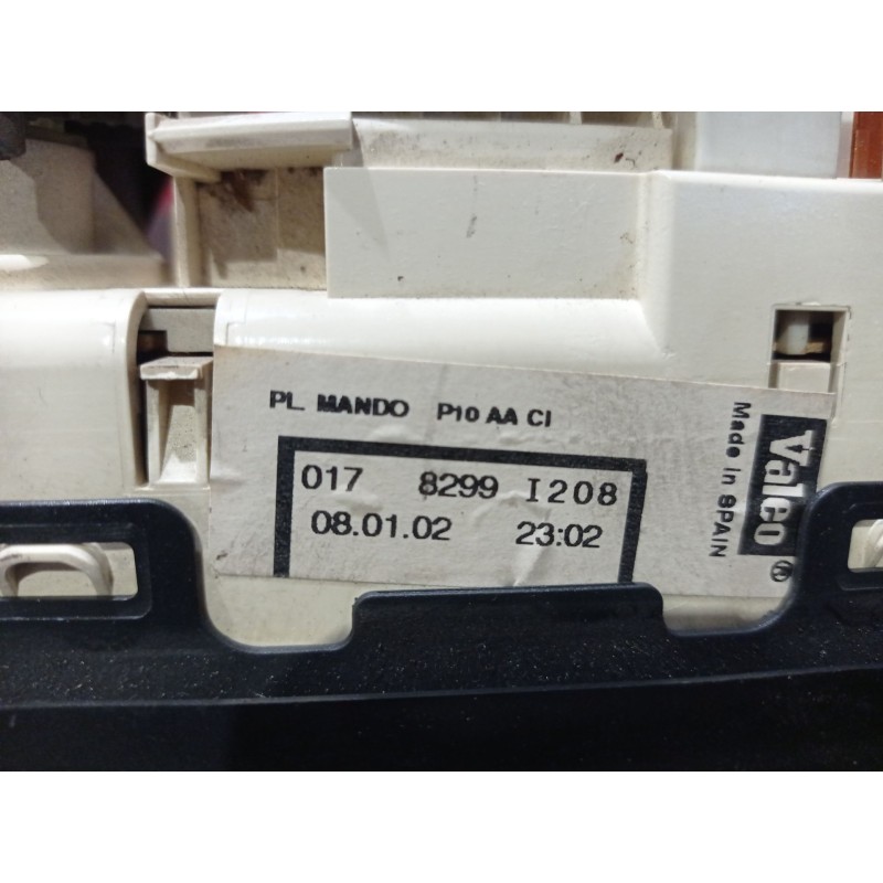 Recambio de mando calefaccion aire acondicionado para opel corsa c 1.2 16v cat (z 12 xe / lw4) referencia OEM IAM   