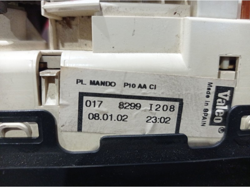 Recambio de mando calefaccion aire acondicionado para opel corsa c 1.2 16v cat (z 12 xe / lw4) referencia OEM IAM   